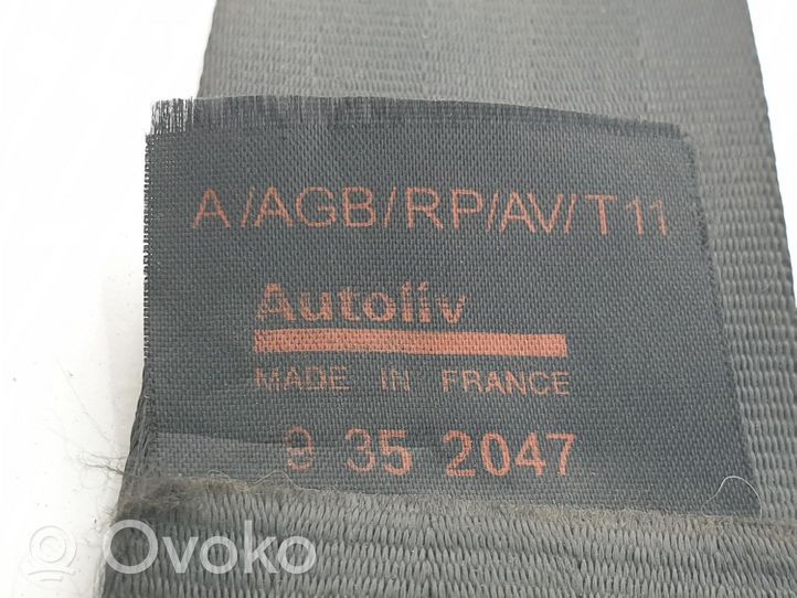 Peugeot 206 Ceinture de sécurité avant 96361048XX