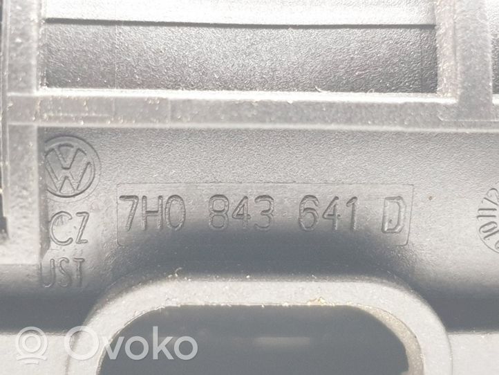 Volkswagen Caddy Klamka wewnętrzna drzwi bocznych / przesuwnych 7H0843641