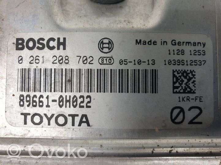 Toyota Aygo AB10 Calculateur moteur ECU 0261208702