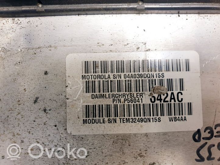 Jeep Grand Cherokee (WJ) Module de contrôle de boîte de vitesses ECU P56041642AC