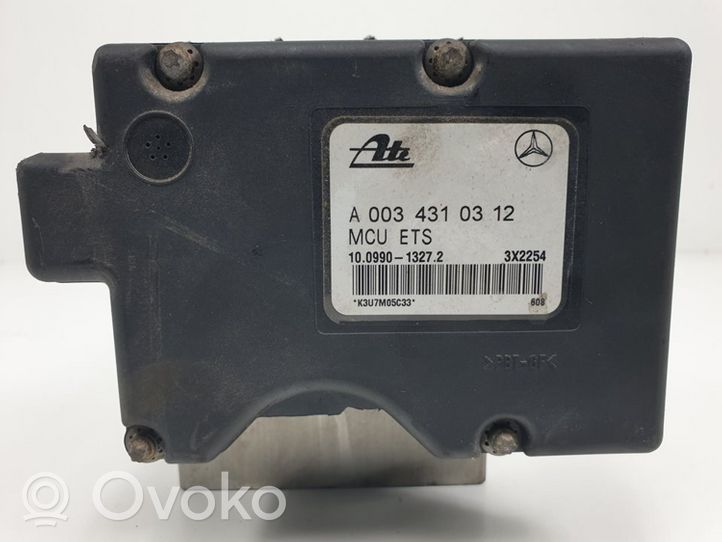 Mercedes-Benz SLK R170 ABS-pumppu A0034310312