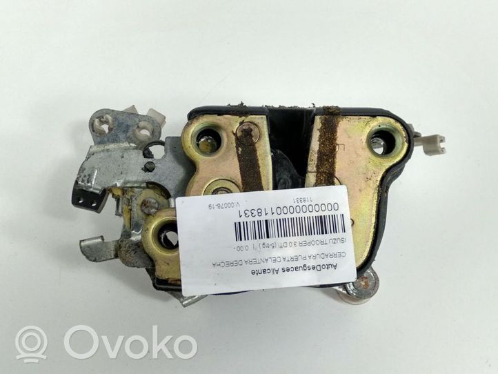 Opel Monterey Front door lock 