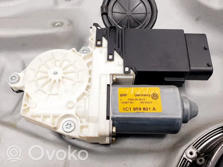 Volkswagen Bora Mécanisme de lève-vitre avec moteur 1J4837461F