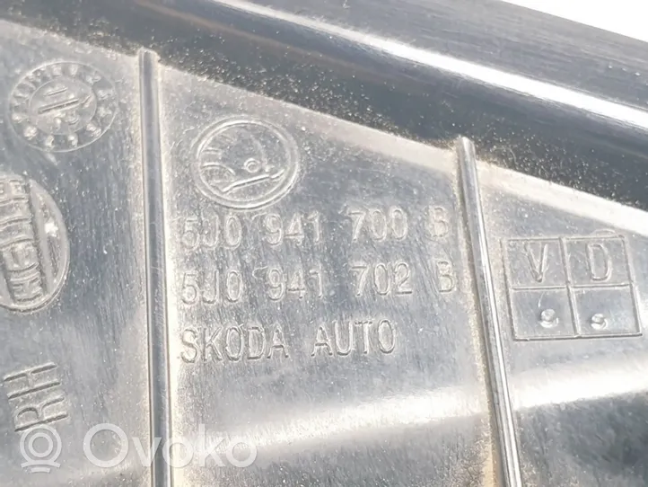 Skoda Fabia Mk2 (5J) Światło przeciwmgłowe przednie 5J0941700B