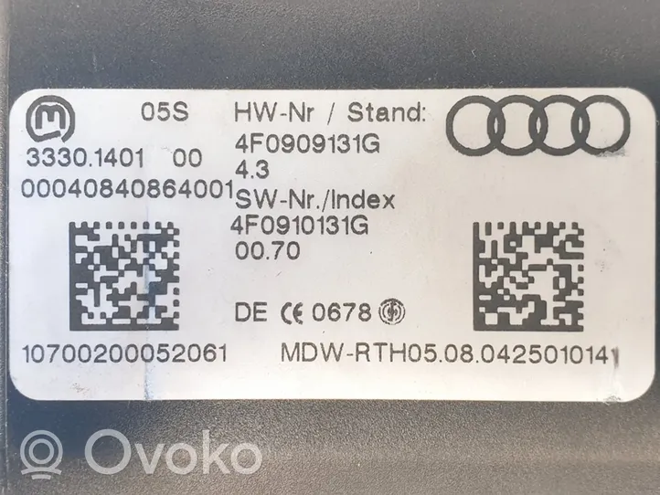 Audi A6 S6 C6 4F Lecteur de carte 4F0909131G