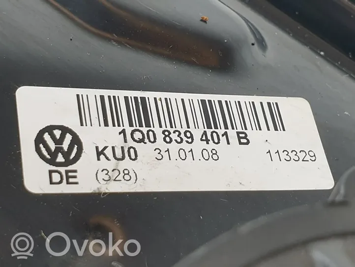 Volkswagen Eos Takaoven ikkunan nostin moottorilla 1Q0959703A