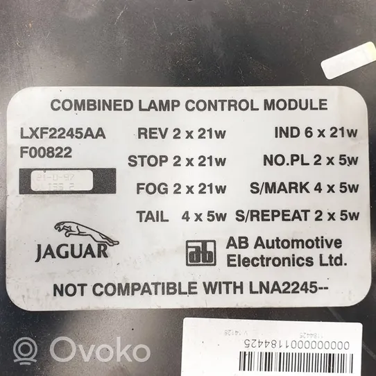 Jaguar XJ X308 Inne komputery / moduły / sterowniki LXF2245AA