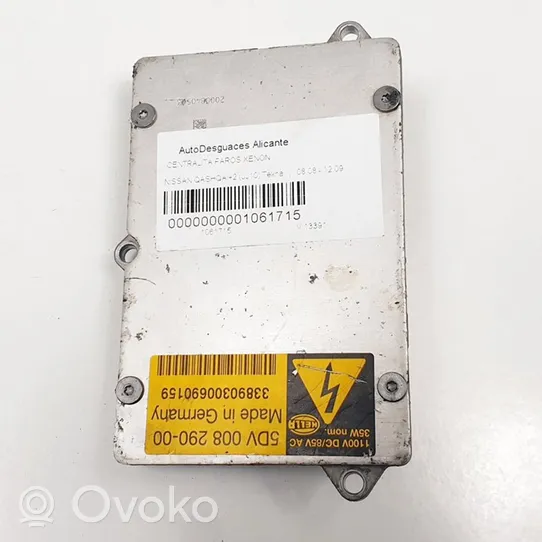 Nissan Qashqai Xenon-valojen ohjainlaite/moduuli 5DV00829000