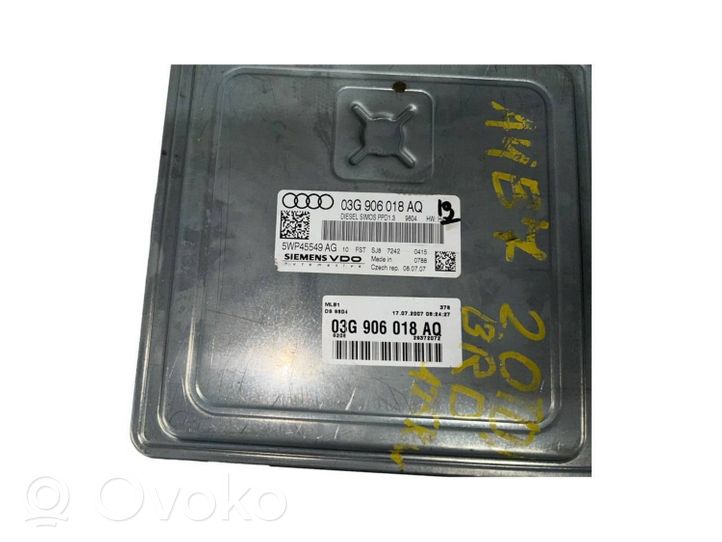 Audi A4 S4 B7 8E 8H Centralina/modulo del motore 03G906018AQ