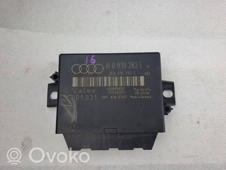 Audi A6 S6 C6 4F Unidad de control/módulo PDC de aparcamiento 4F0919283E