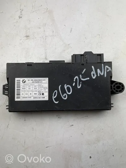 BMW 5 E60 E61 Kit centralina motore ECU e serratura 6943822