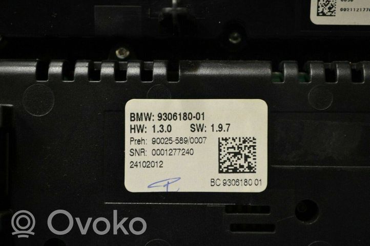 BMW 7 F01 F02 F03 F04 Centralina del climatizzatore 9306180