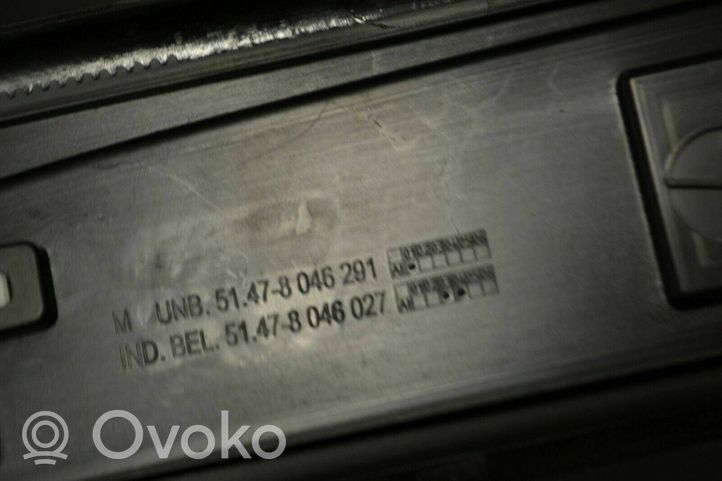 BMW 7 F01 F02 F03 F04 Priekinio slenksčio apdaila (vidinė) 8046135