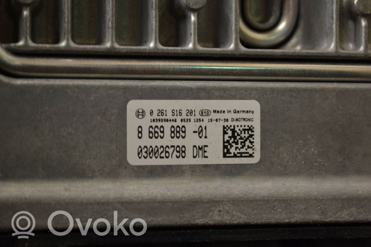 BMW 7 G11 G12 Sterownik / Moduł ECU 8669889