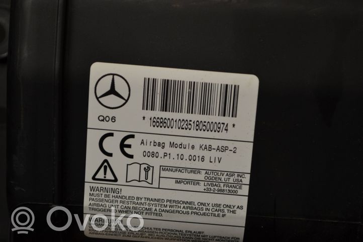 Mercedes-Benz ML W166 Airbag genoux a1668600102