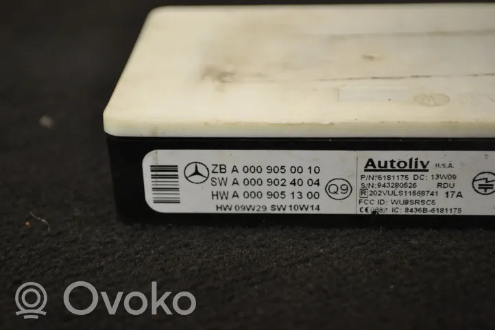 Mercedes-Benz C W204 Aklos zonos modulis a0009050010