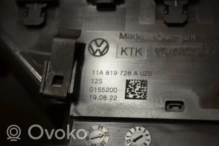 Volkswagen ID.4 Rejilla de ventilación central del panel 11a819728a