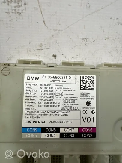 BMW 5 G30 G31 BSM Control unit 8800386