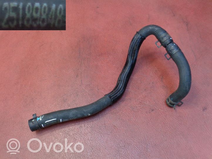 Chevrolet Captiva Tubo flessibile del liquido di raffreddamento del motore 25189848