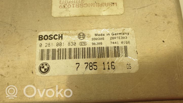 BMW 5 E39 Sterownik / Moduł ECU 7785116