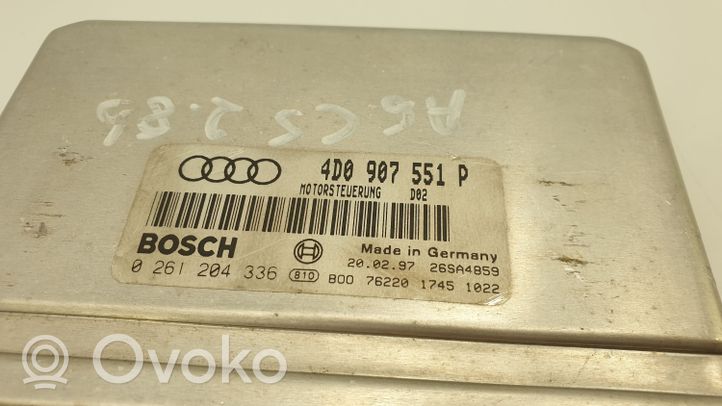 Audi A6 S6 C5 4B Engine control unit/module 4D0907551P