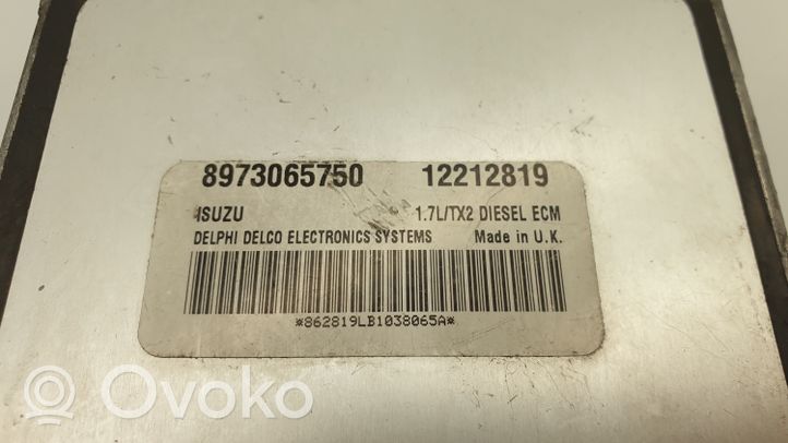 Opel Astra G Sterownik / Moduł ECU 8973065750