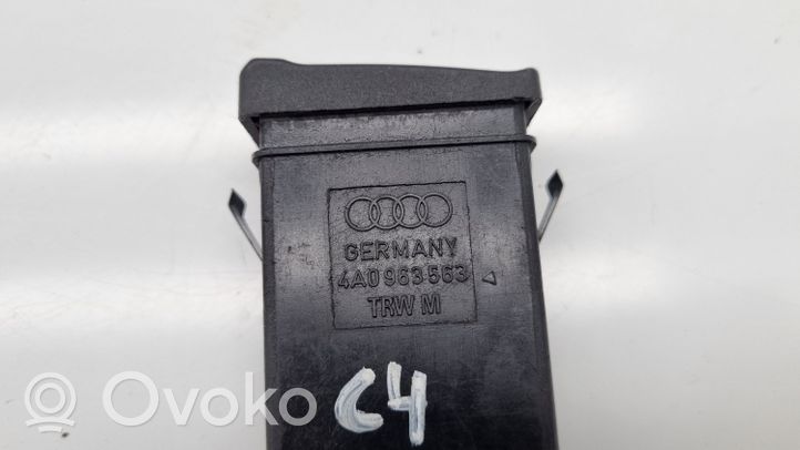 Audi A6 S6 C4 4A Przełączniki podgrzewania foteli 4A0963563