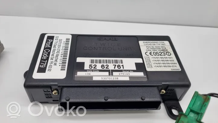 Saab 9-5 Komputer / Sterownik ECU i komplet kluczy 5166996