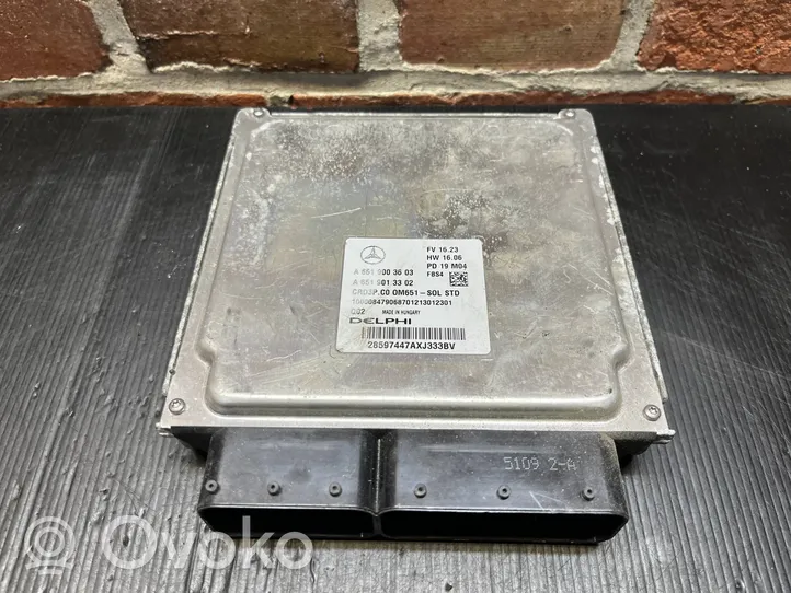 Mercedes-Benz Sprinter W907 W910 Sterownik / Moduł ECU A6519003603