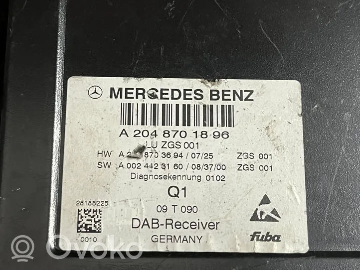 Mercedes-Benz E W212 Altre centraline/moduli A2048701896