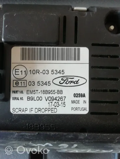 Ford Transit -  Tourneo Connect Monitori/näyttö/pieni näyttö EM5T18B955BB