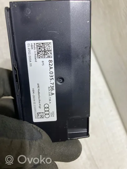 Audi A3 8Y Gniazdo / Złącze USB 82A035736A