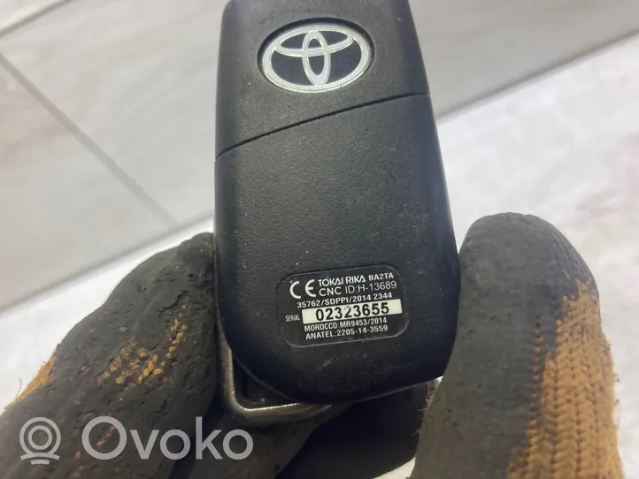 Toyota Hilux VIII Klucz / Karta zapłonu mr9453
