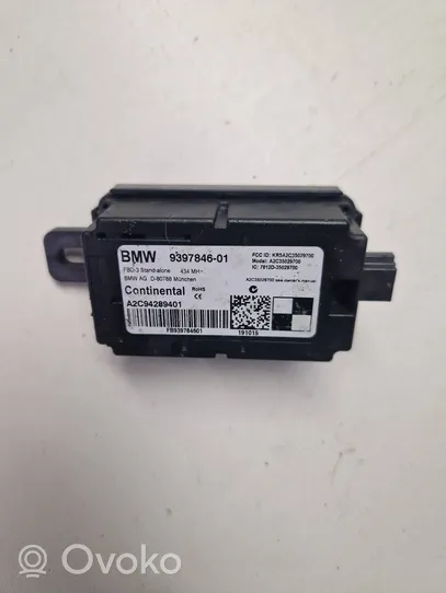 BMW 3 F30 F35 F31 Antenna control unit 9397846