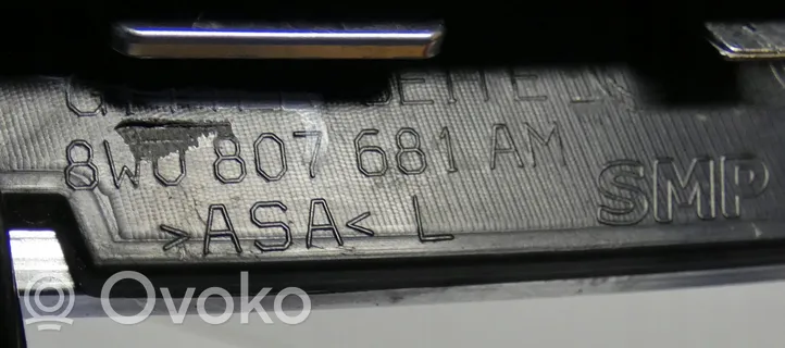 Audi A4 S4 B9 Mascherina/griglia fendinebbia anteriore 8W0807682AM