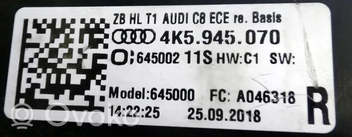 Audi A6 S6 C8 4K Takavalosarja 4K5945069