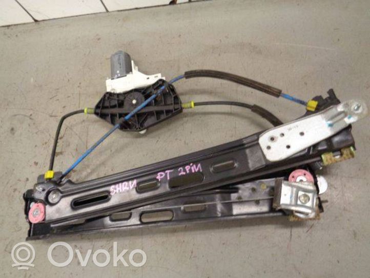 Volkswagen Sharan Rear door window regulator with motor 7N0843700D