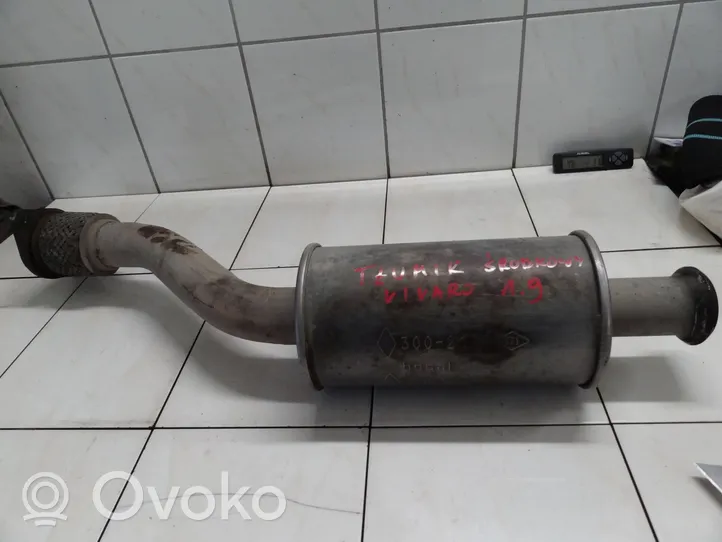 Opel Vivaro Middle muffler/silencer 