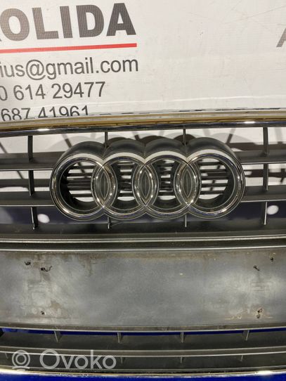 Audi A4 S4 B8 8K Grille calandre supérieure de pare-chocs avant 8K0853651E