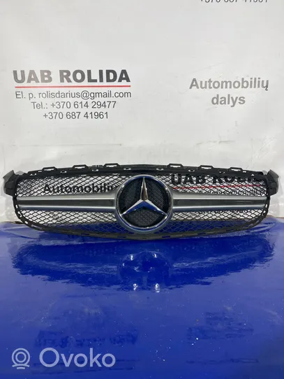 Mercedes-Benz C W205 Maskownica / Grill / Atrapa górna chłodnicy A2058880223