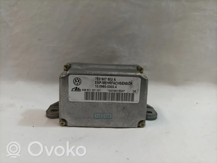 Volkswagen Touareg III Sensor 7E0907652A