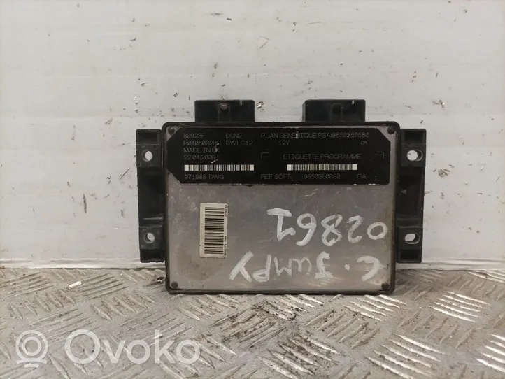 Citroen Jumpy Calculateur moteur ECU 9650360080