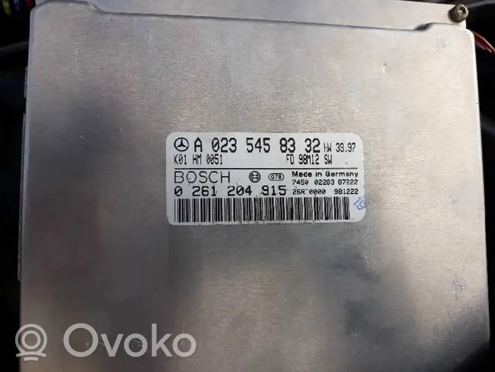 Mercedes-Benz CLK AMG A208 C208 Calculateur moteur ECU A0235458332