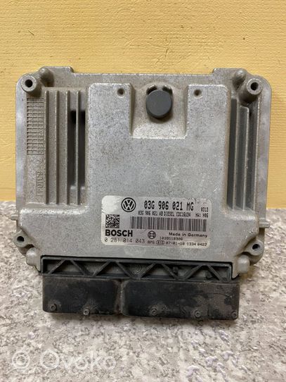 Volkswagen Touran I Sterownik / Moduł ECU 03G906021AB