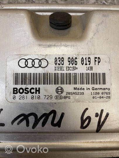 Audi A4 S4 B6 8E 8H Calculateur moteur ECU 038906019FP