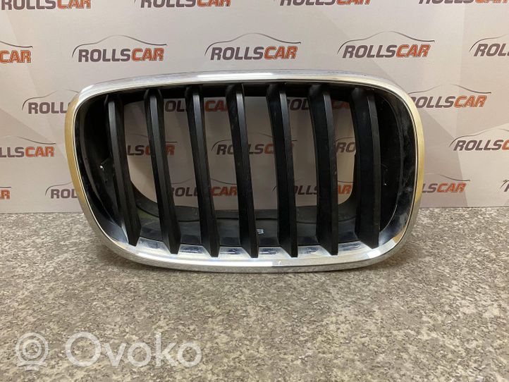 BMW X5 E70 Maskownica / Grill / Atrapa górna chłodnicy 51137171396