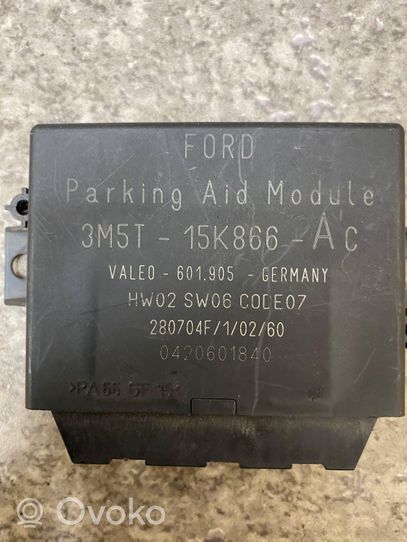 Ford Focus C-MAX Parkavimo (PDC) daviklių valdymo blokas 3M5T15K866AC