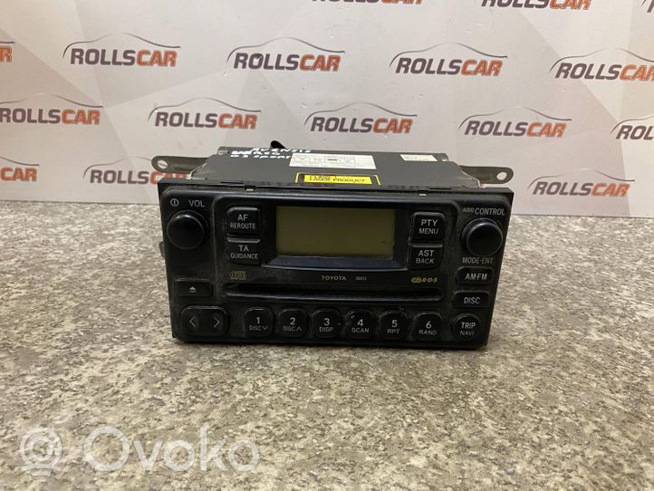 Toyota Avensis Verso Radio/CD/DVD/GPS-pääyksikkö 8612044170