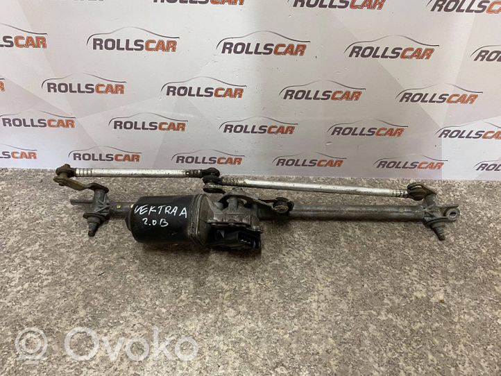 Opel Vectra A Front wiper linkage and motor 22115459