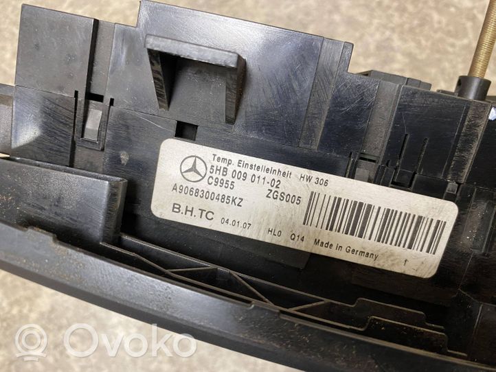 Mercedes-Benz Sprinter W906 Ilmastoinnin ohjainlaite A9068300485KZ